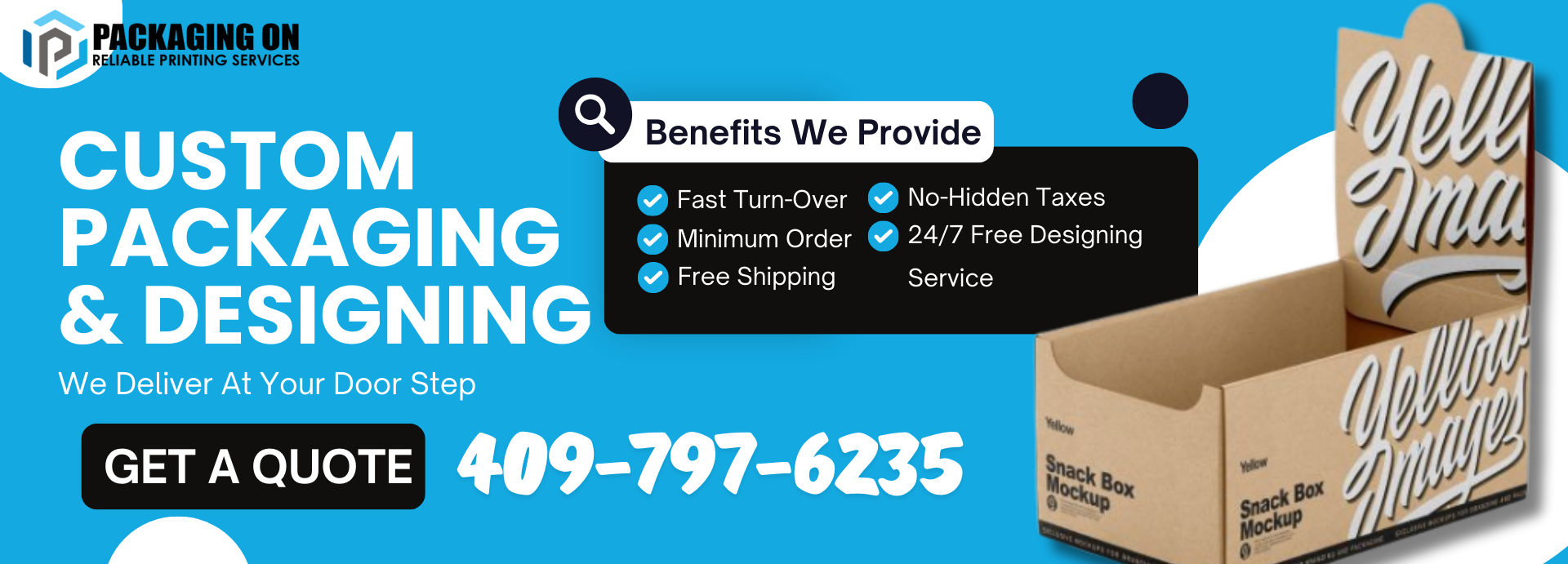 Custom Packaging And Designing Services