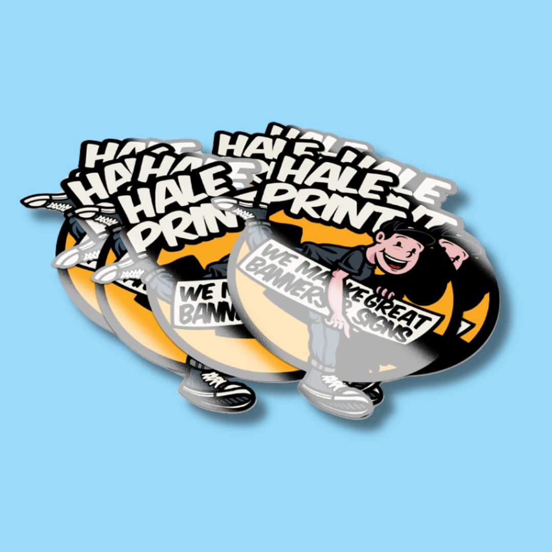 Custom Die Stickers - Packaging On - USA