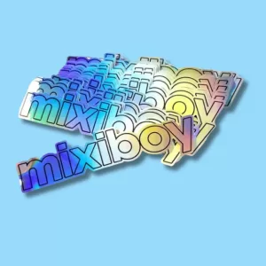 Custom Holographic Die Cut Stickers - Packaging On - USA - AUSTRALIA