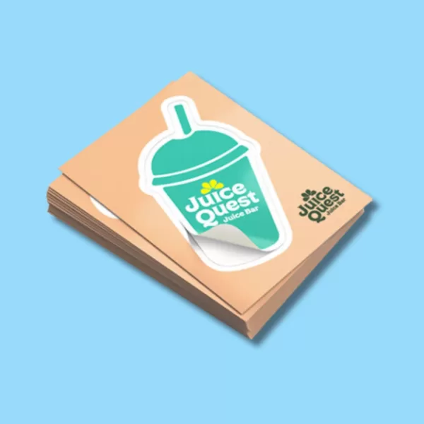Custom Kiss Cut Stickers - Packaging On - USA - AUSTRALIA