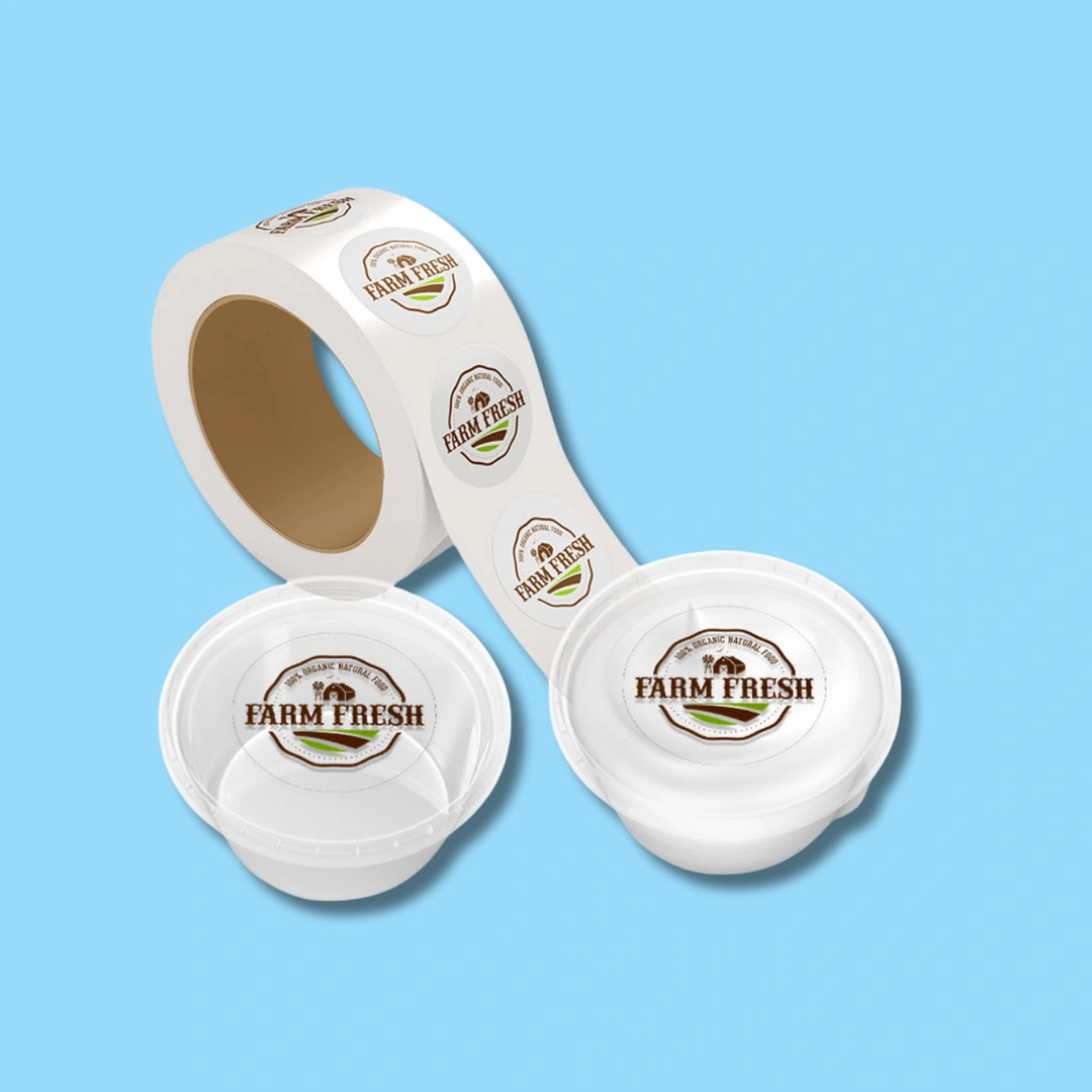 Custom Round Stickers Packaging On - USA - AUSTRALIA