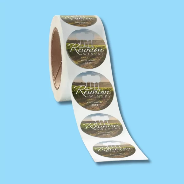 Custom Round Stickers Packaging On - USA - AUSTRALIA