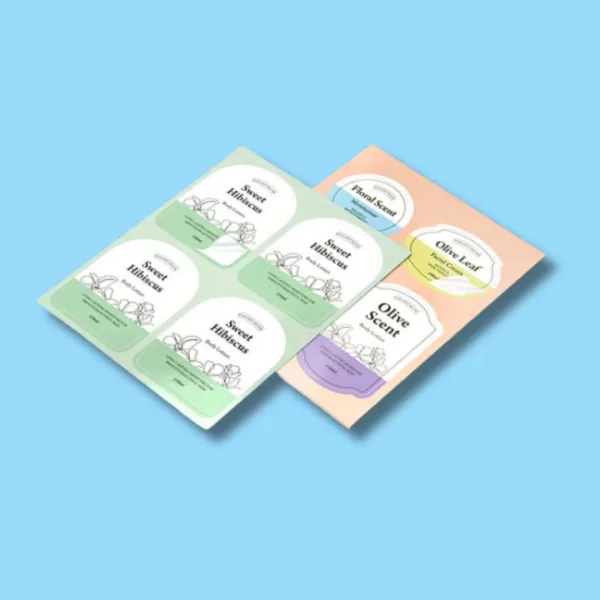 Custom Shape Sticker​ Packaging On - USA - AUSTRALIA