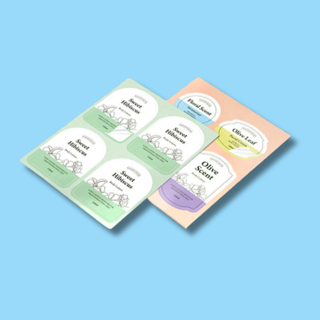 Custom Shape Sticker​ Packaging On - USA - AUSTRALIA