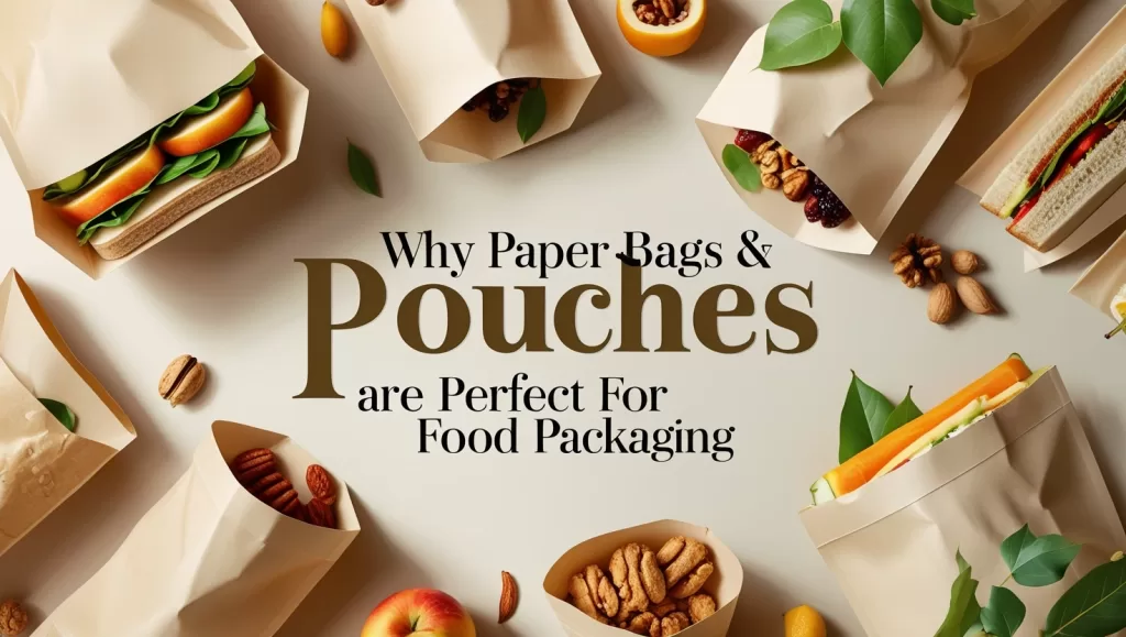 Why Paper Bags & Pouches Are Ideal Choices for Food Packaging