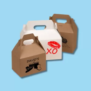 Cardboard Box With Handle | Packaging On | USA