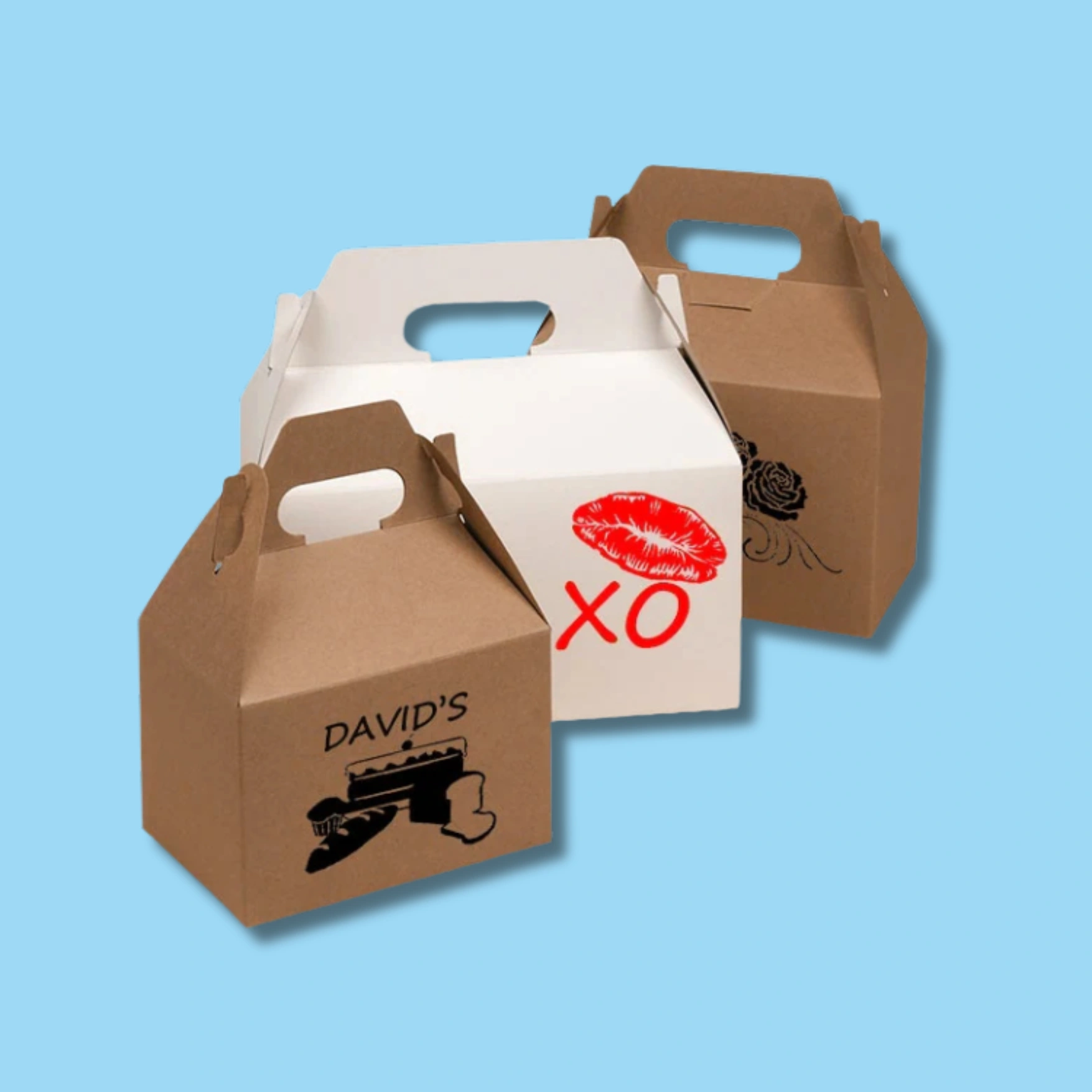 Cardboard Box With Handle | Packaging On | USA