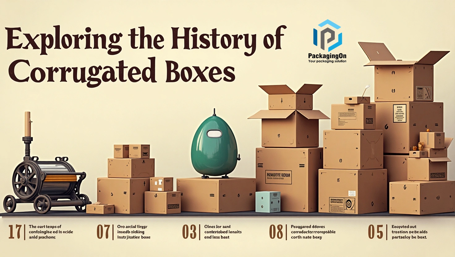 Exploring The History of Corrugated Boxes