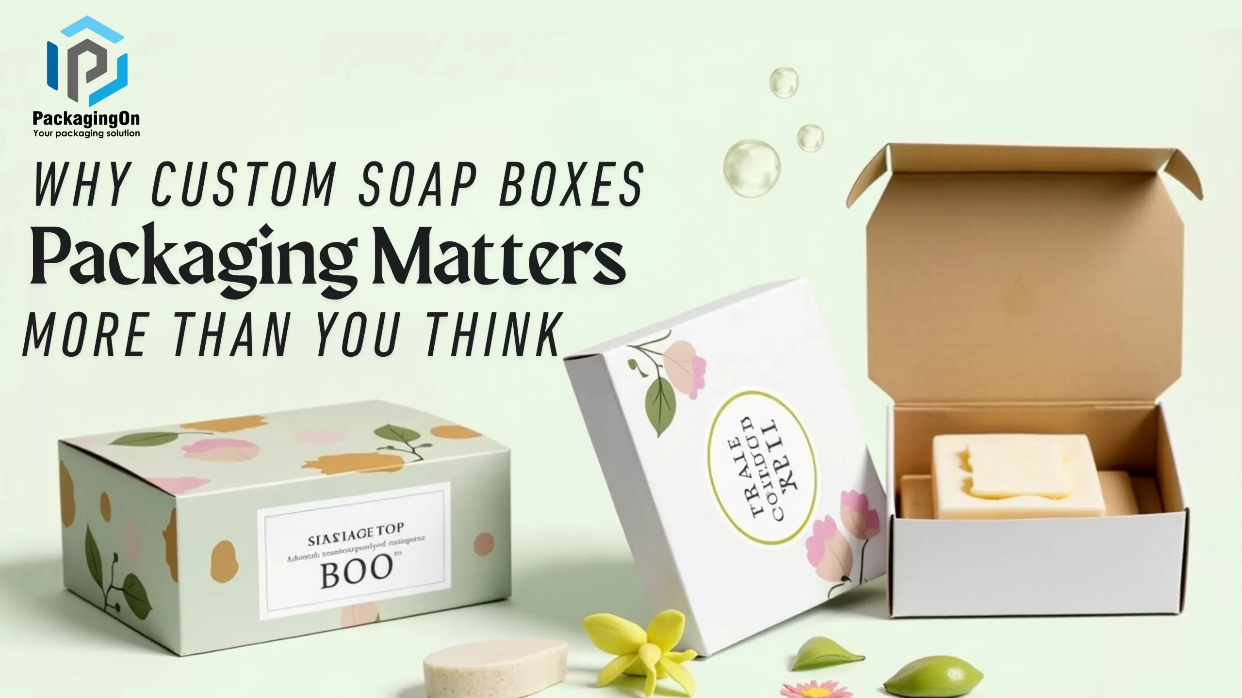 Why Custom Soap Box Packaging Matters More Than You Think